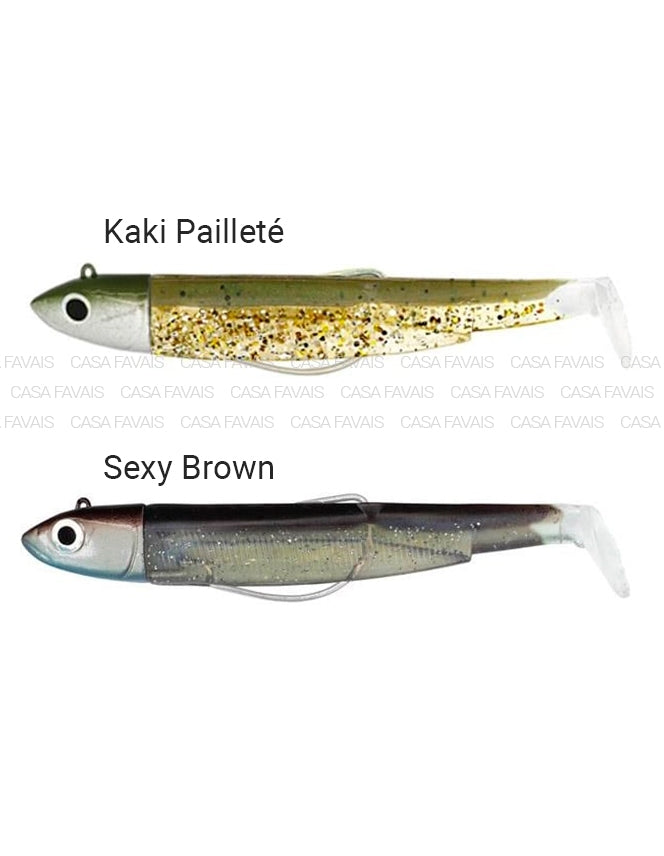 DOUBLE COMBO BLACK MINNOW 90-10G KAKIPAL.-SEXYBROWN
