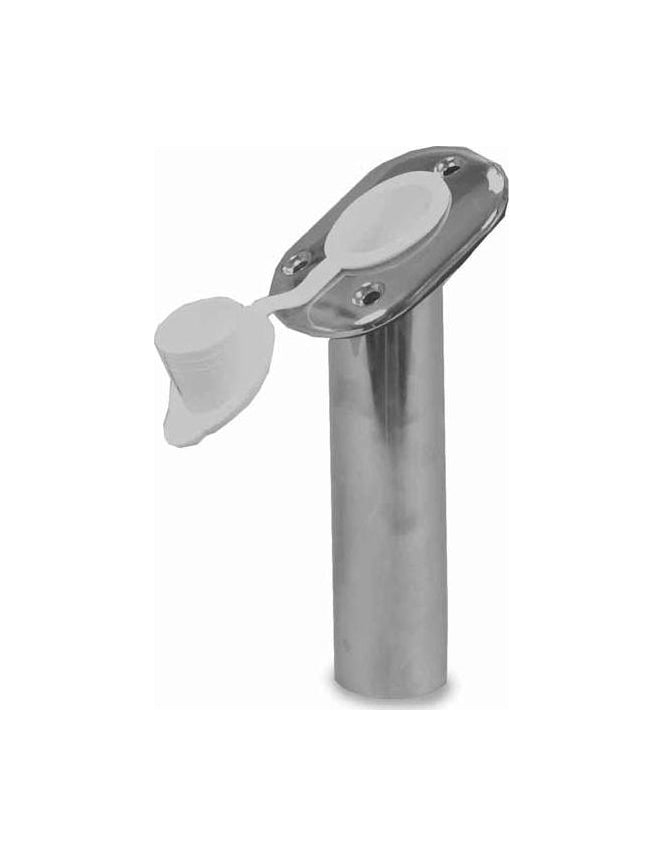 STAINLESS STEEL ROD HOLDERS, RECESSED