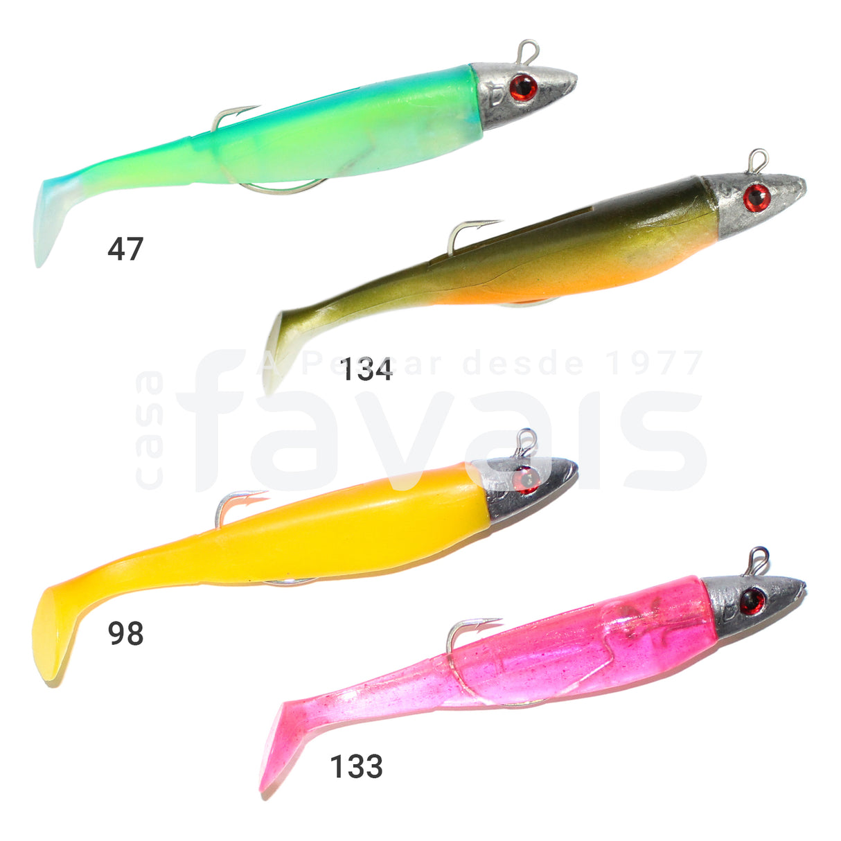 SEÑUELO SWAT SHAD 13CM