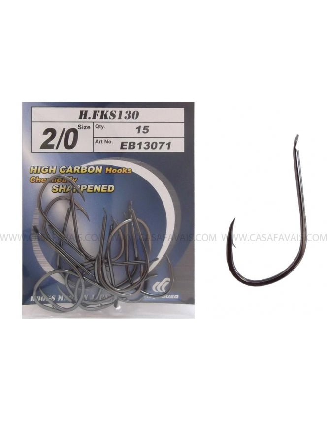 HOOKS FKS130 BLACK NICKEL HAYABUSA