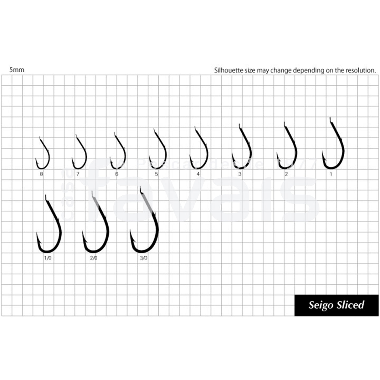 SASAME SEIGO SLICED F-705 HOOK