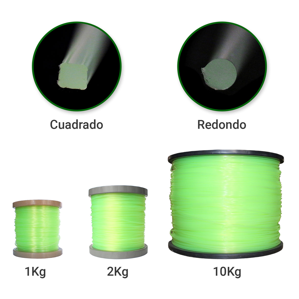 Fio de corte MonCad® T60 - 2,40mm