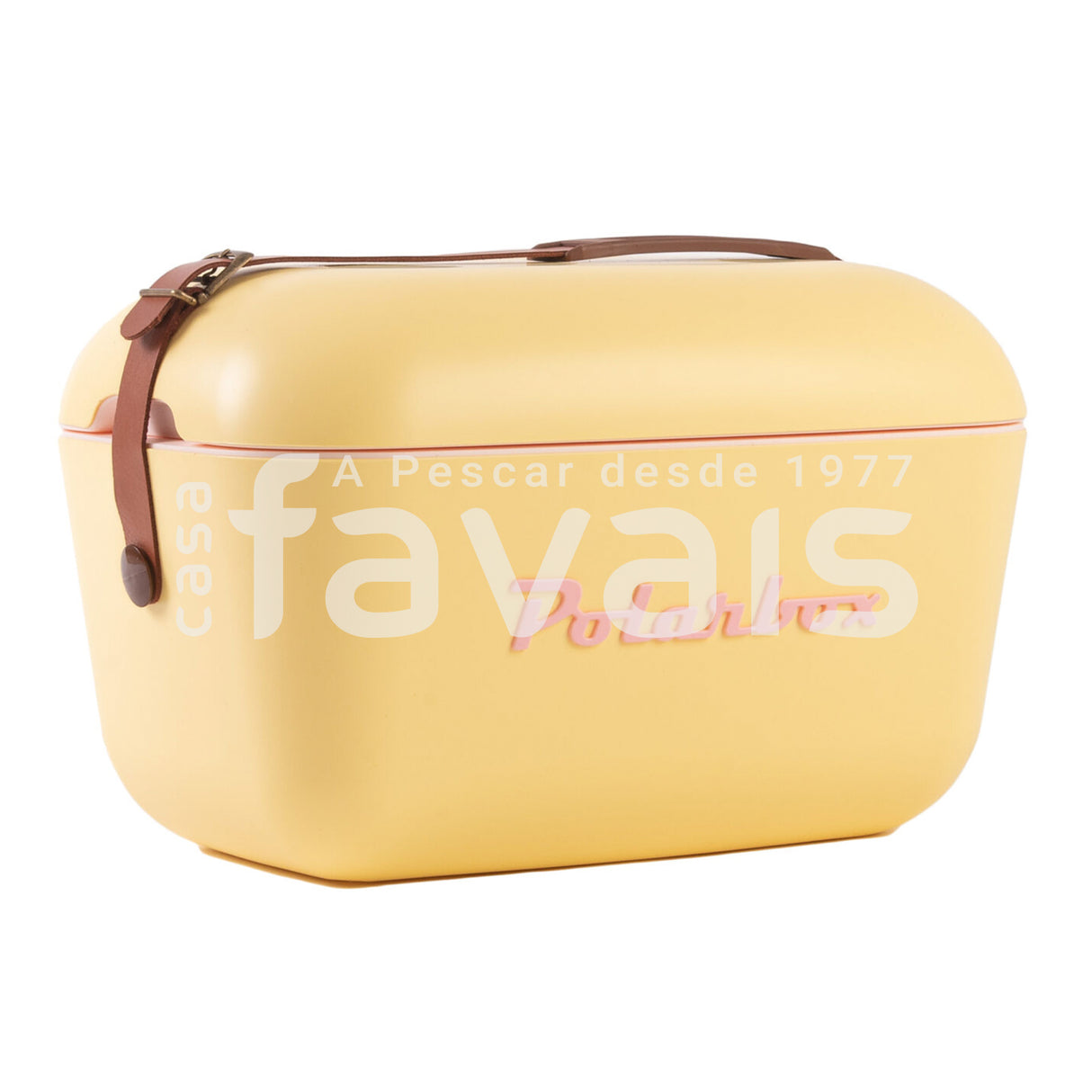 NEVERA POLARBOX AMARILLO - ALA MARRÓN