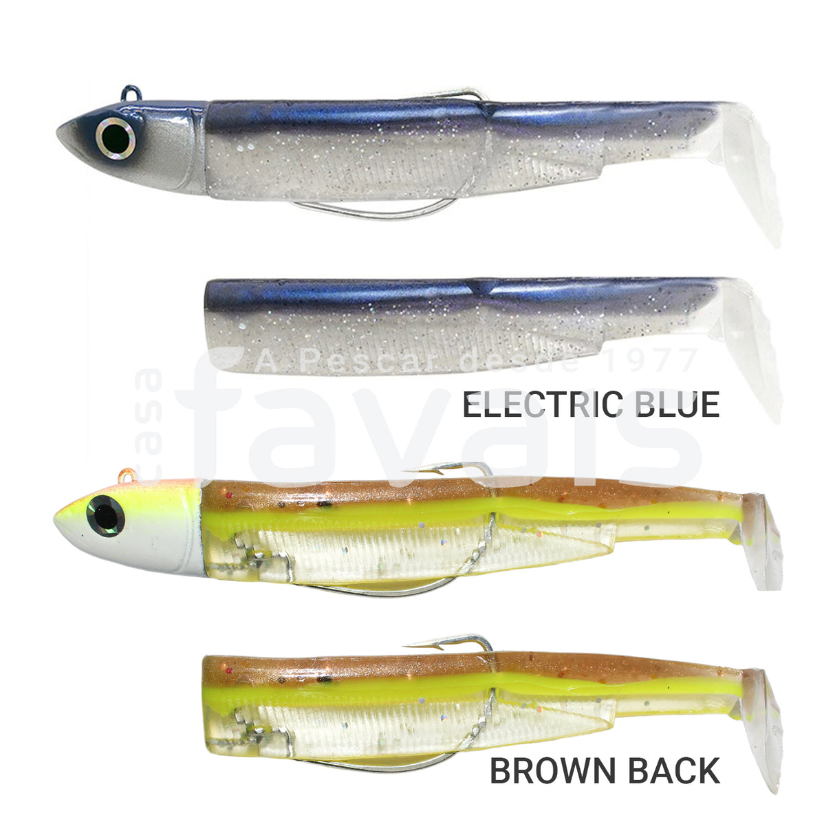 COMBO BLACK MINNOW 120 25GR
