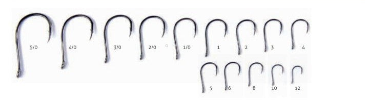 HOOKS ASARI CHINU LASER CARBON WITH ARGOLA
