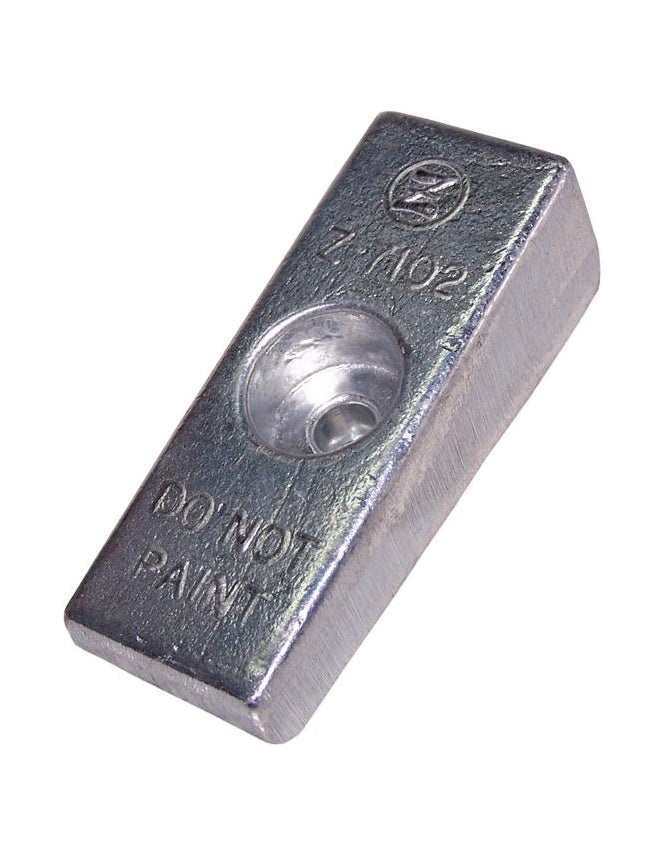 Z-7102 PLACA PARA FUERABORDA 0,258 KG HONDA 75/130HP