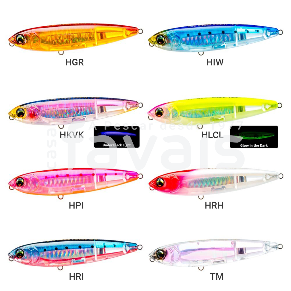 L-BLUE ONE KNOCK PENCIL LURE