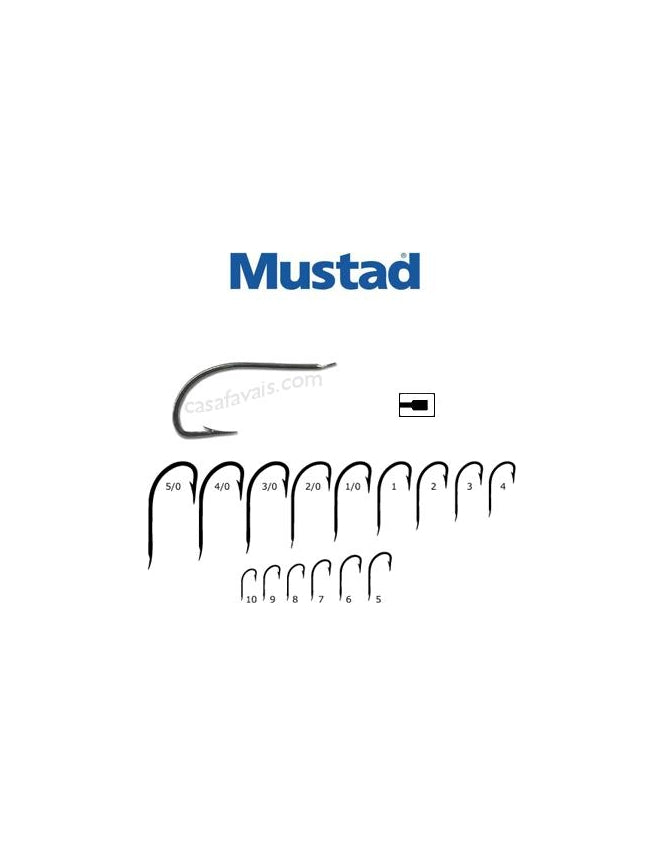 MUSTAD HOOK REF. 515 NI