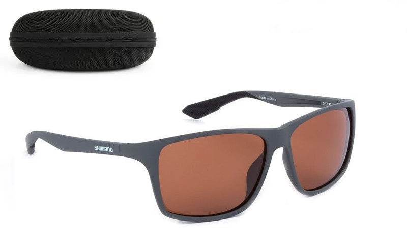 OCULOS SHIMANO MATTE DARK GREY & COPPER