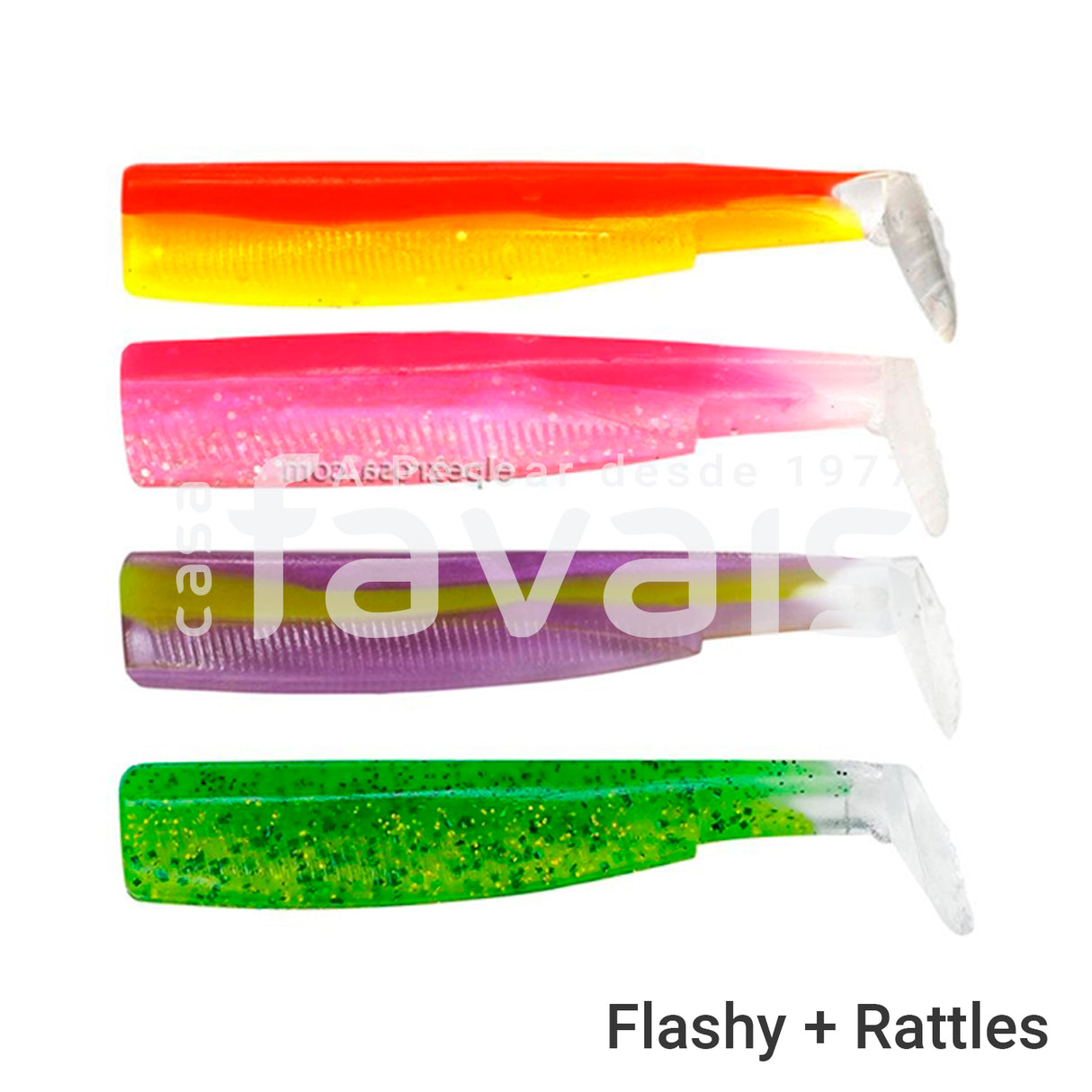 BLACK MINNOW FLASHY COLOR BOX