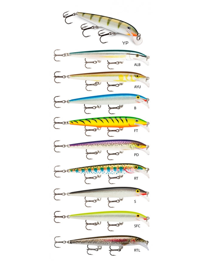 SCATTER RAP MINNOW LURE