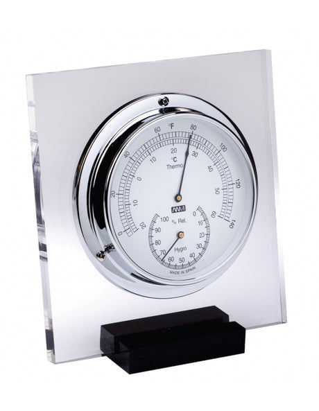 TABLE THERMOMETER AND HYGROMETER