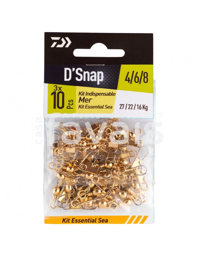 DESTORCEDORES BARRIL AMARELOS C/ALFINETE Nº4/6/8