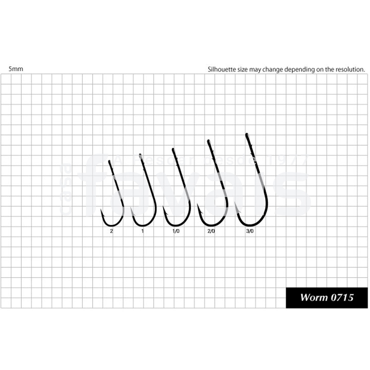 SASAME WORM 715 F-955 HOOKS