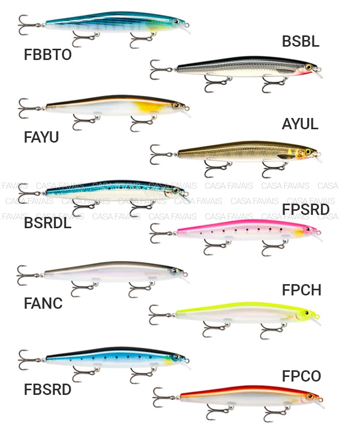 MAXRAP LONG RANGE MINNOW 12 LURE