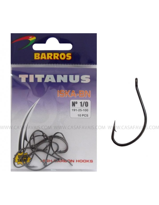 ANZUELOS TITANUS ISKA-BN