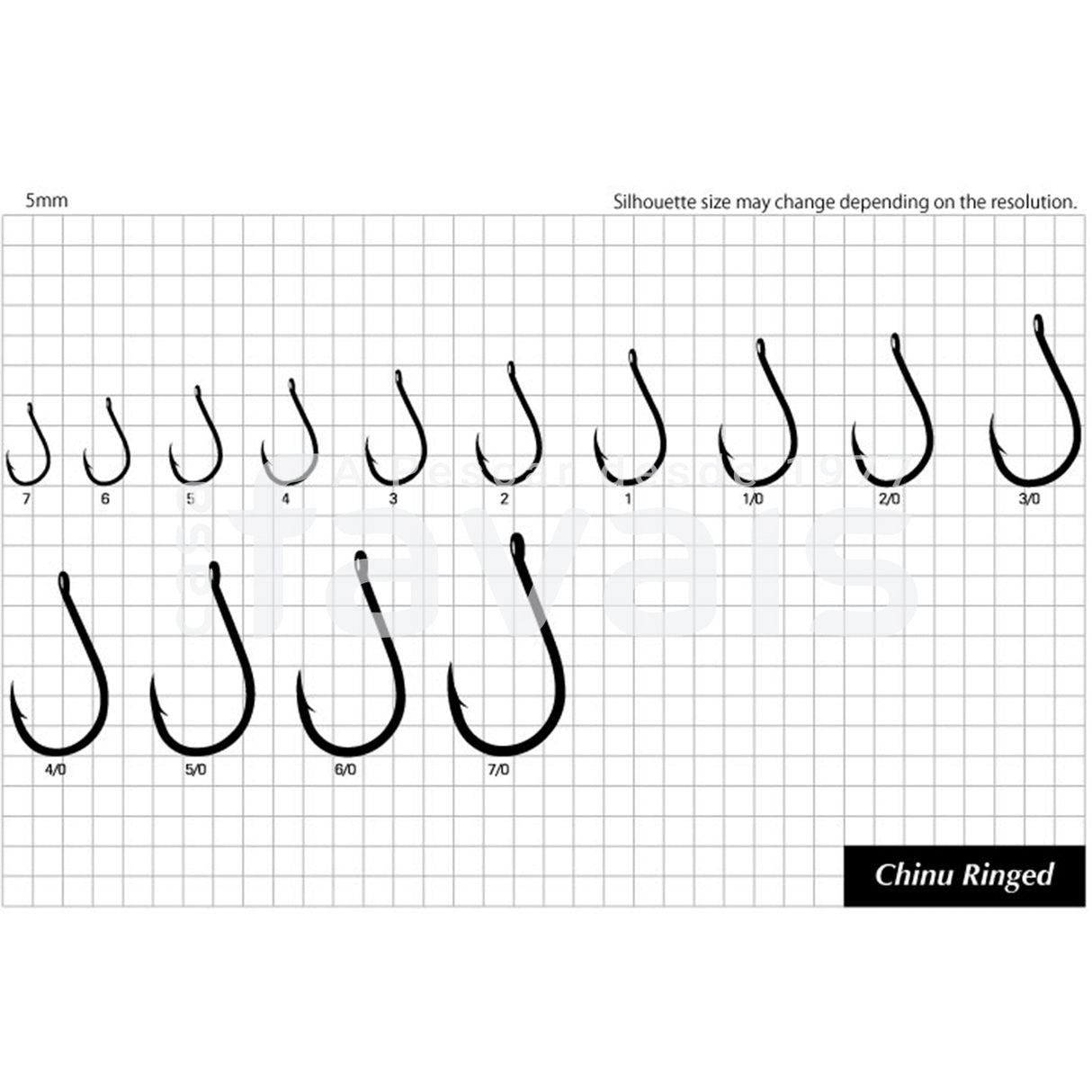 SASAME CHINU RINGED F-724 HOOK