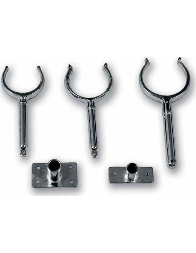 FORQUETA LATÃO CROMADO