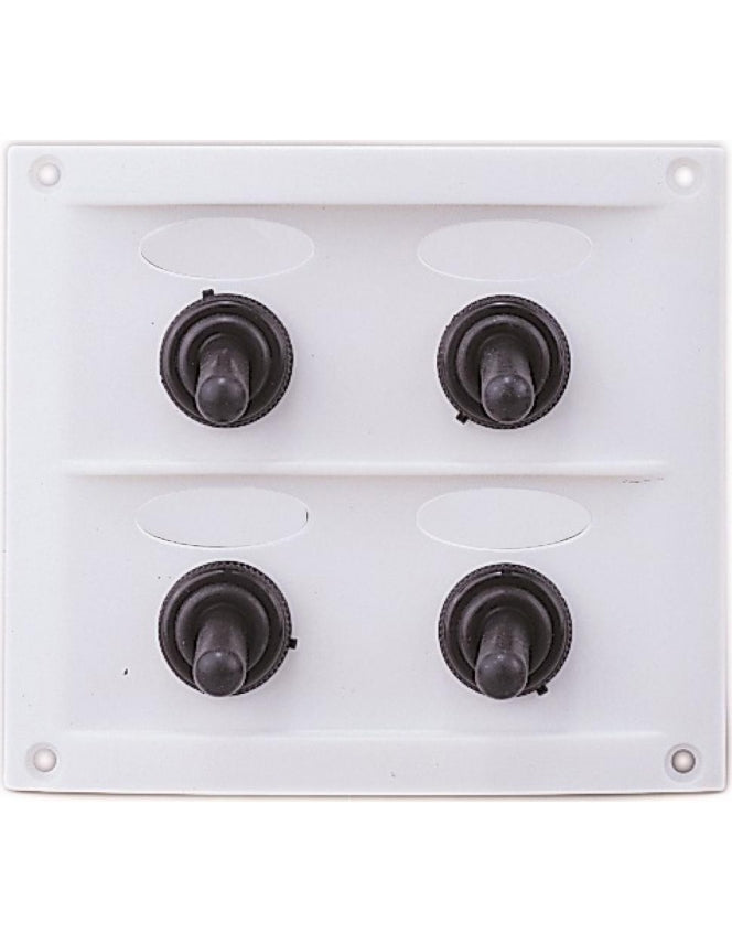 PANEL DE CONTROL ELECT.4 BOTONES 4-1/4 BLANCO