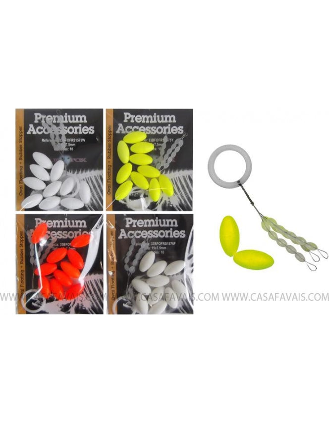 FLUTUADORES TOPE GOMA BLUE FOX