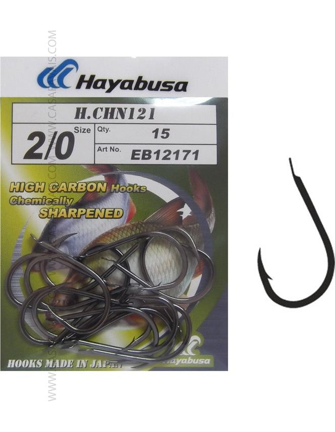 ANZUELOS CHN121 NEGRO HAYABUSA