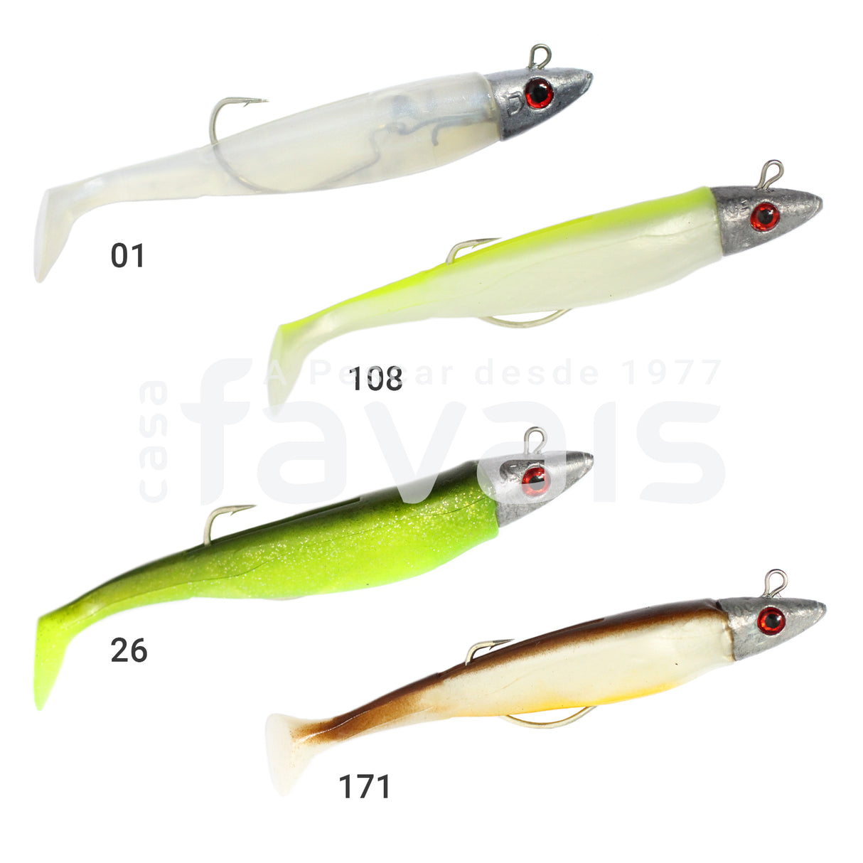 SEÑUELO SWAT SHAD 13CM