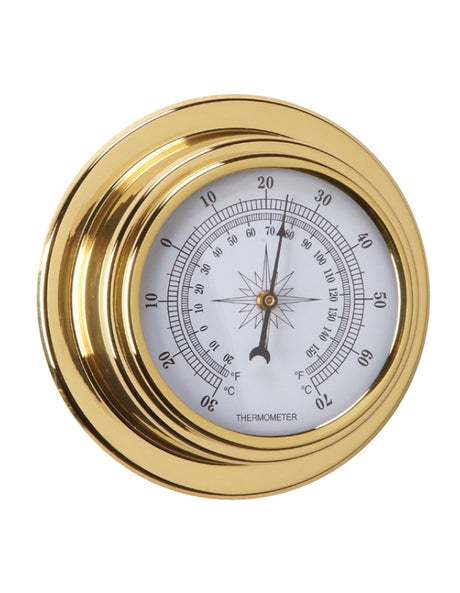 BRASS BLOWN THERMOMETER 95/70 MM 32.1053.00