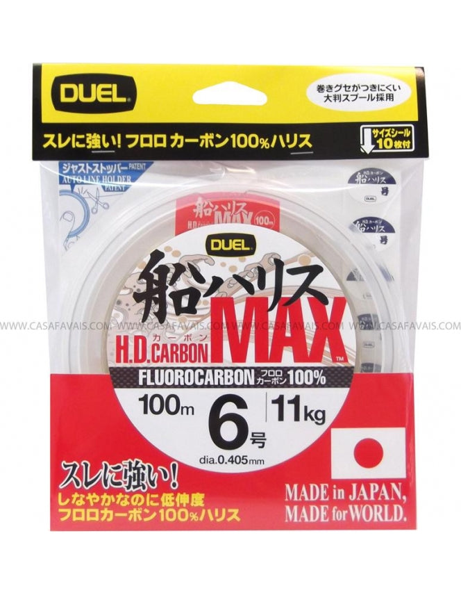 FIO MAX FLUOCARBONO DUEL 100MT