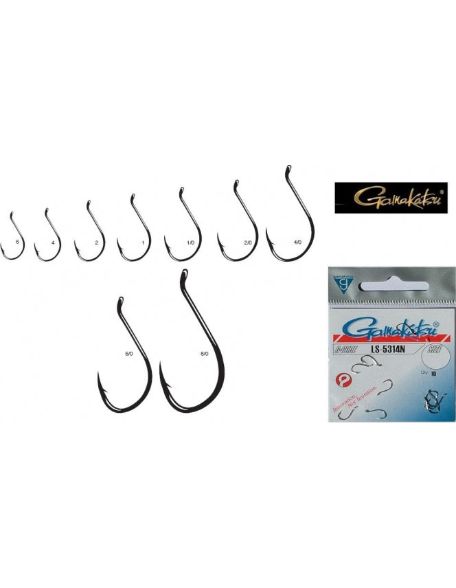 GAMAKATSU HOOKS 5314 N