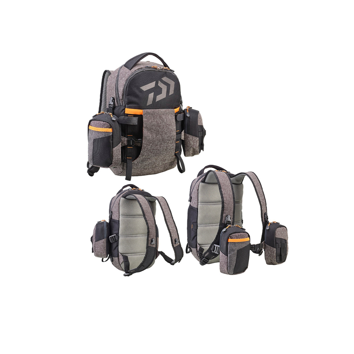 DAIWA GREY/ORANGE BACKPACK