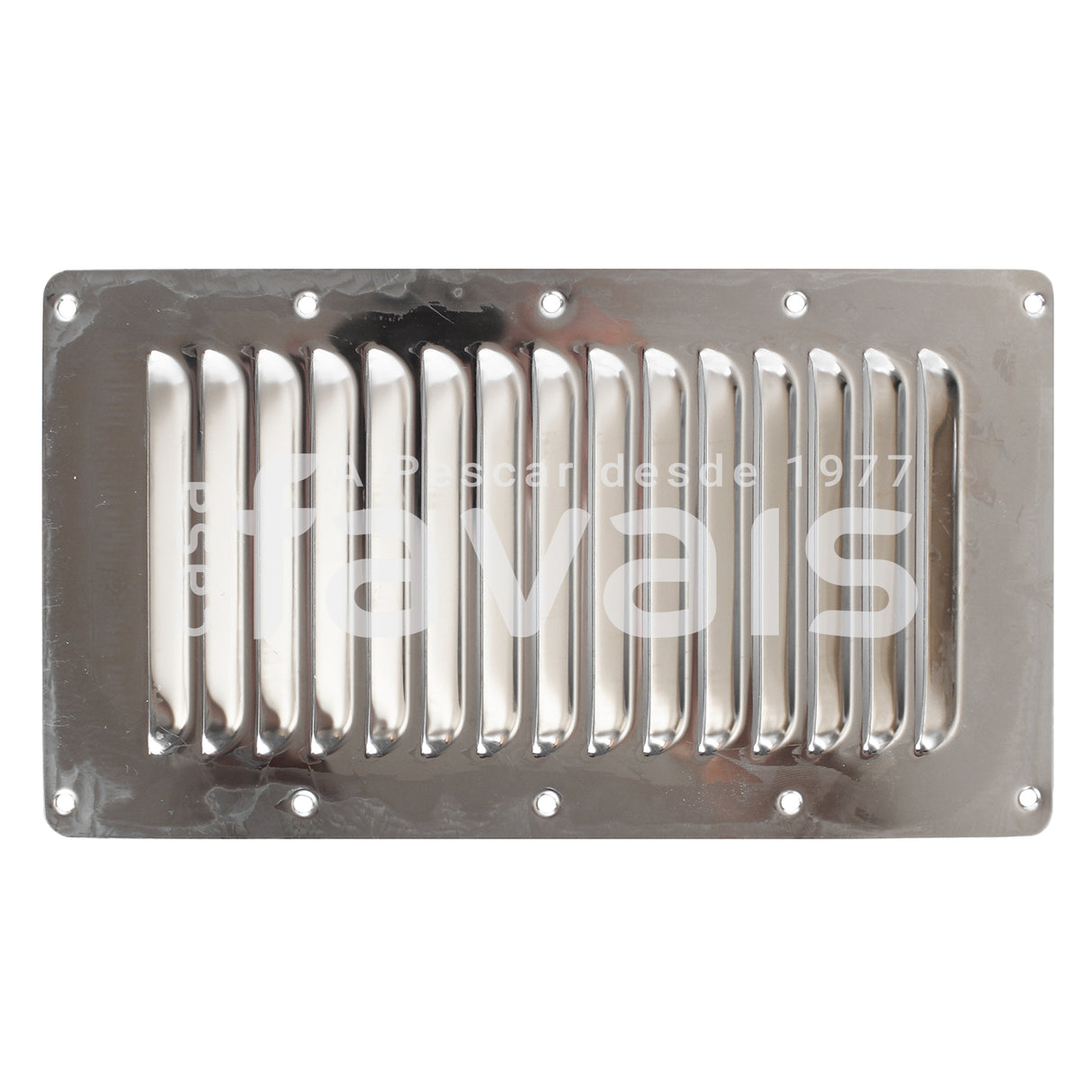 REJILLA DE VENTILACIÓN INOXIDABLE 228X80X65MM