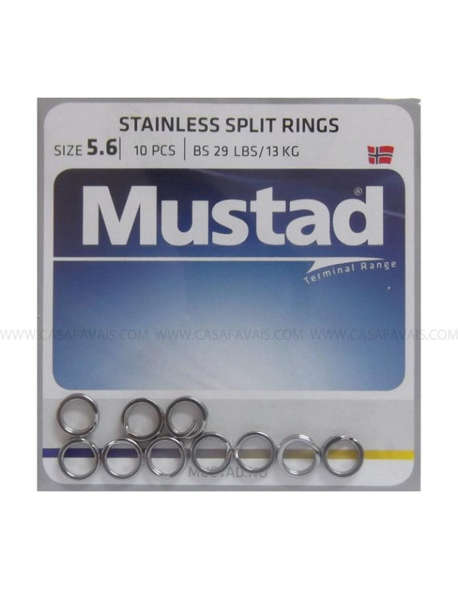 STAINLESS STEEL RINGS MUSTAD