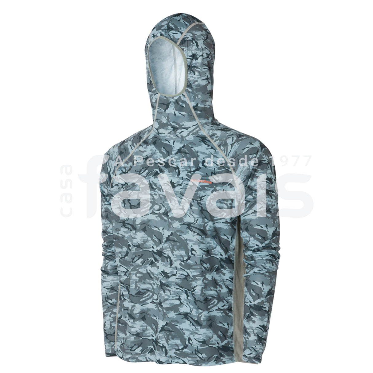 SUDADERA CON CAPUCHA SOLSTRALE DARK SLATE CAMO