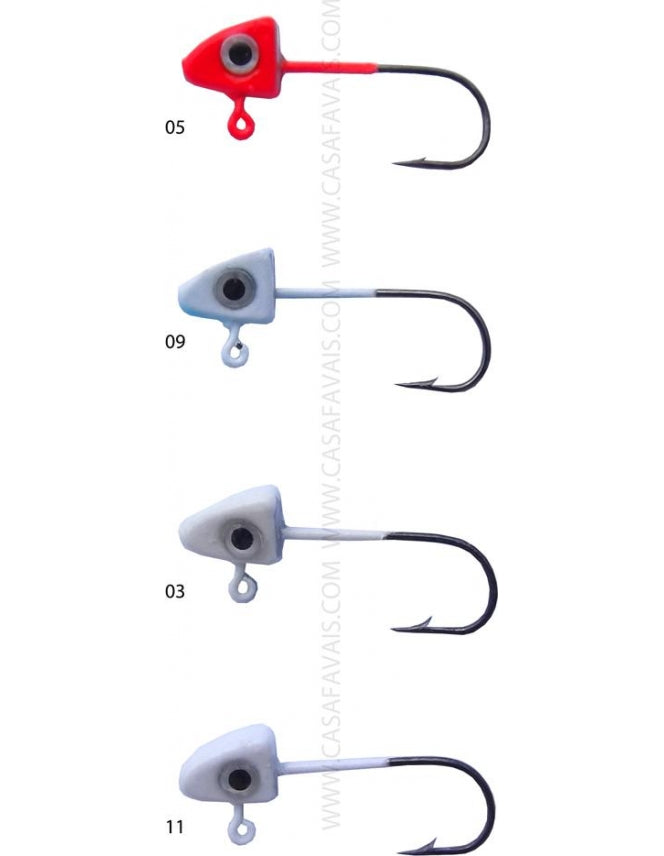 FISHUS JIG HEAD 1.7GR