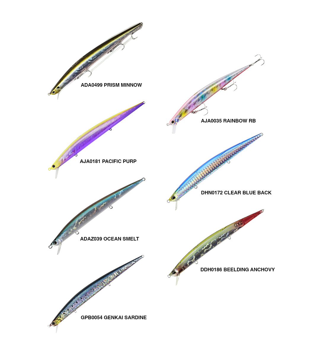 AMOSTRA TIDE MINNOW SLIM 175