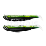 COMBO DOBLE BLACK MINNOW 120 12GR VERDE VENENO