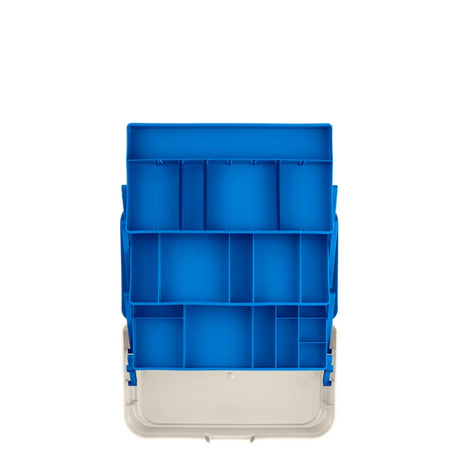 CAIXA DE ACESSORIOS PARA PESCA BRANCA/AZUL 145