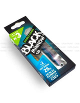 DOUBLE COMBO BLACK MINNOW 120 25GR OR/BLUE RAINBOW