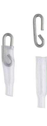 TRANSPARENT SNAP CLIP SIZE M
