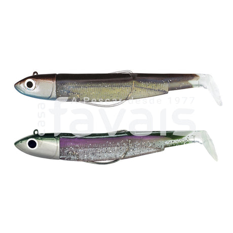 DOUBLE COMBO BLACK MINNOW 140 40GR SEXY BROWN/GREE