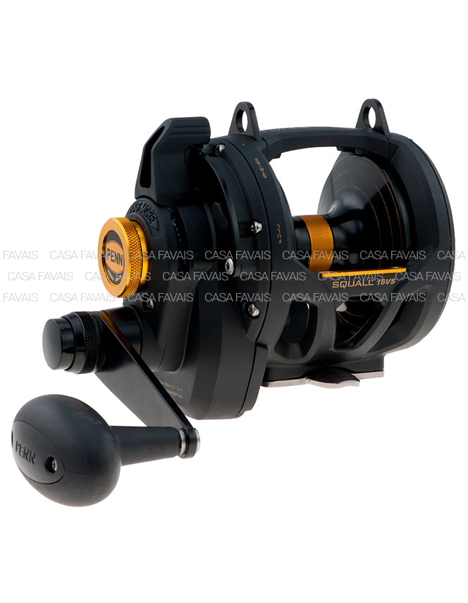 SQUALL LEVER DRAG 2-SPEED REEL