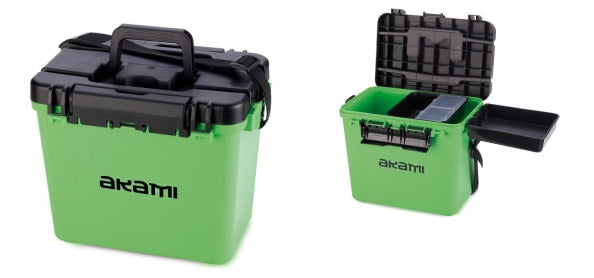 AKAMI SEAT BOX WITH 2 TRAYS