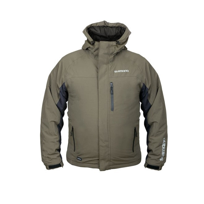 CHAQUETA SHIMANO RAIN JACKET PADDED VERDE