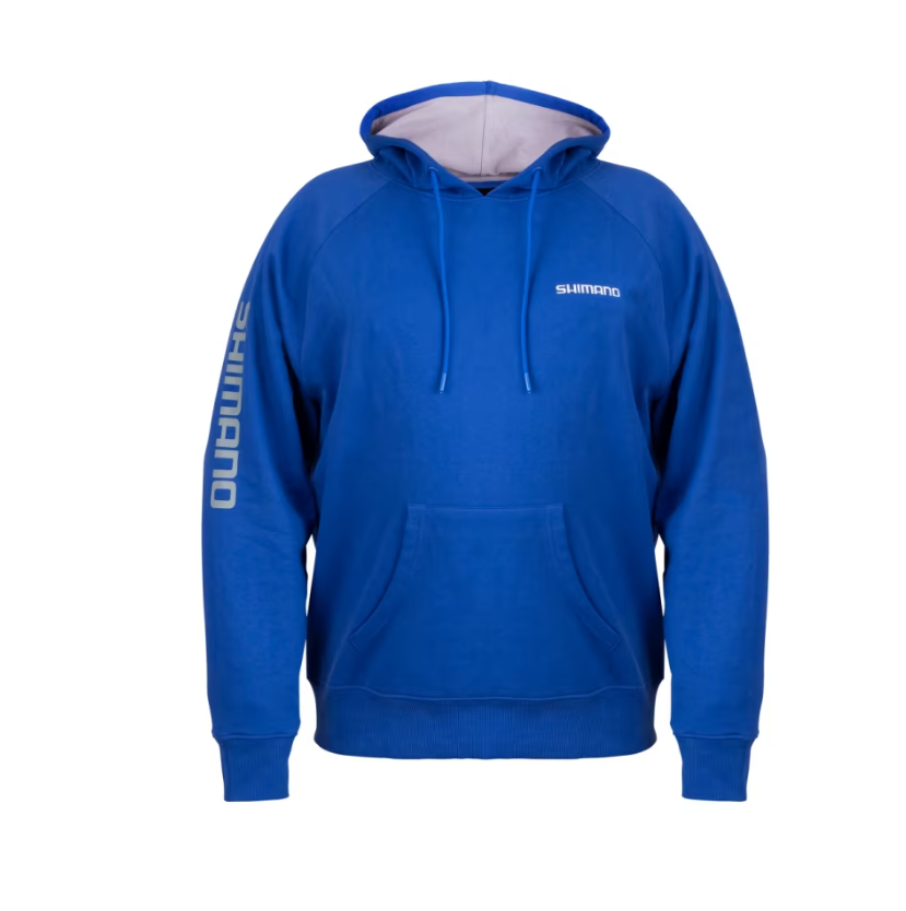 SHIMANO HOODED SWEATSHIRT BLUE