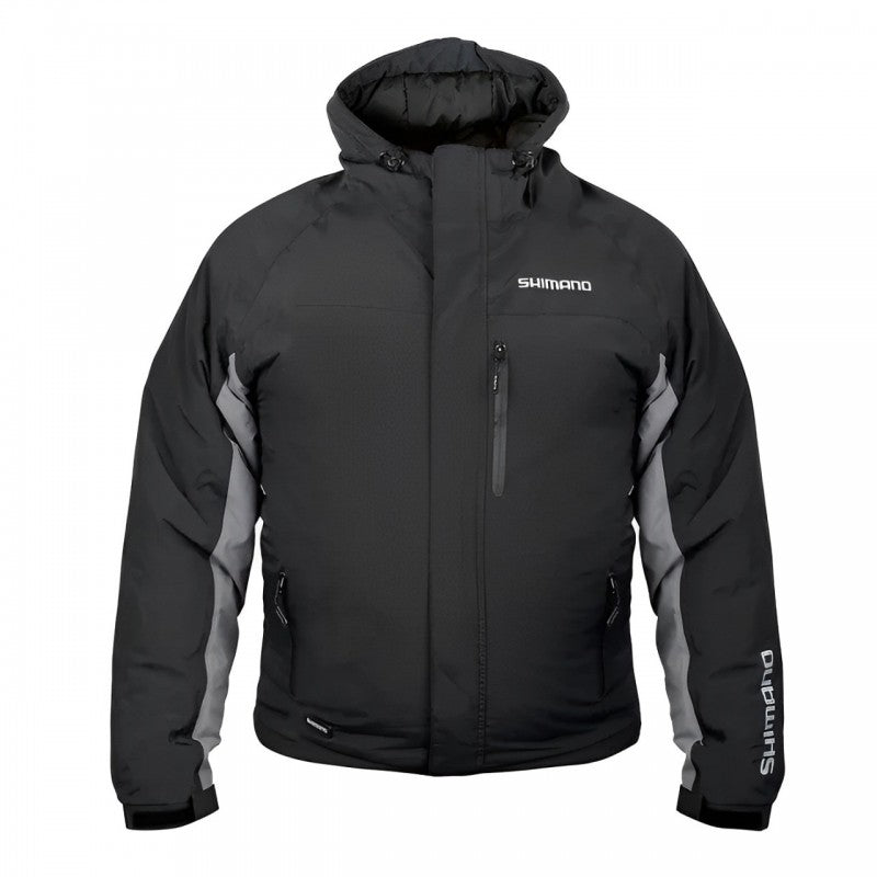 SHIMANO RAIN JACKET PADDED BLACK