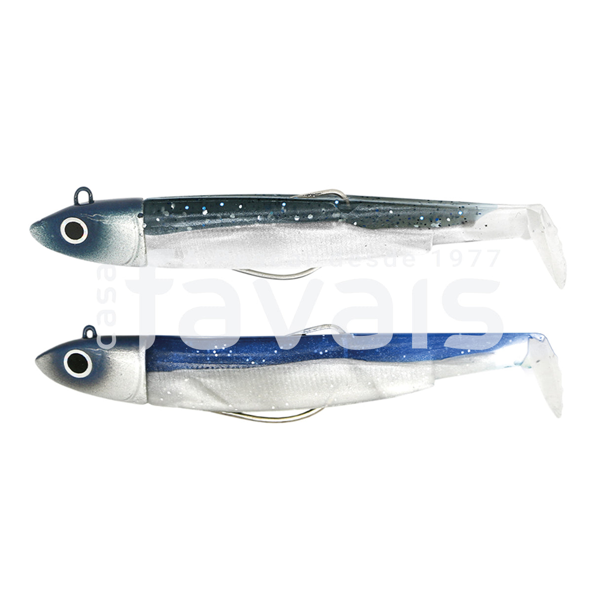 COMBO DOBLE BLACK MINNOW 90 10GR BLEU/BLEU PLLT