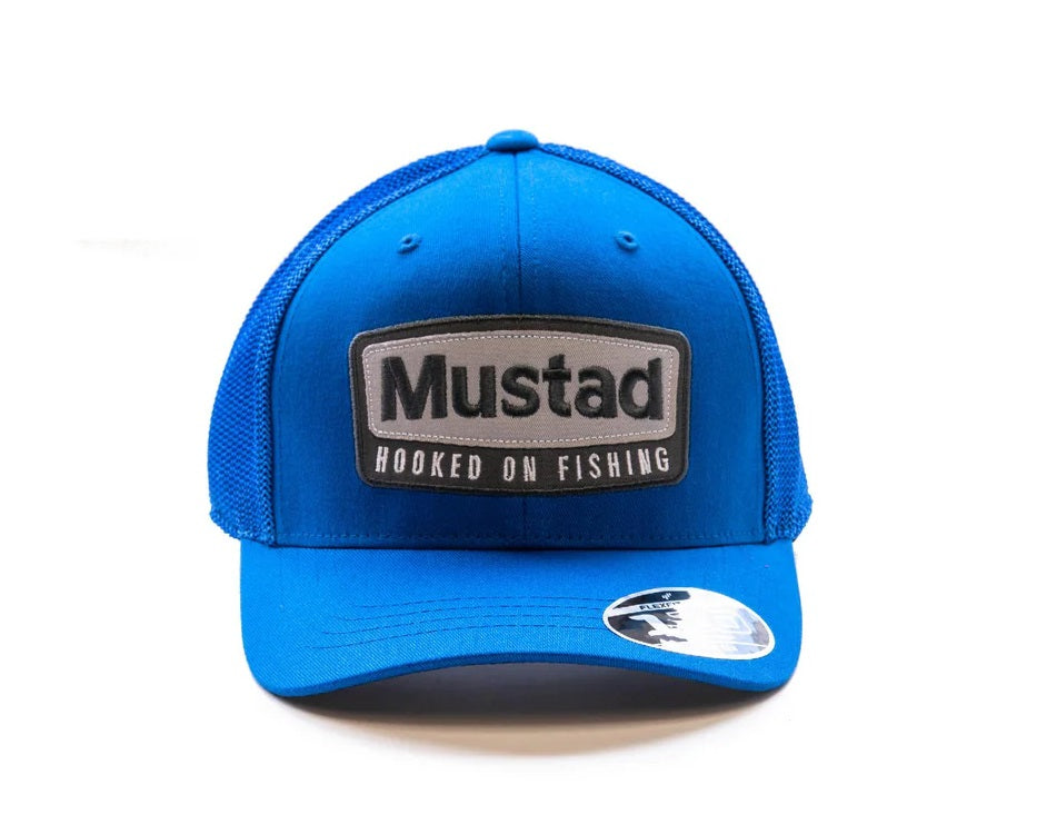 CHAPÉU MUSTAD PATCH AZUL