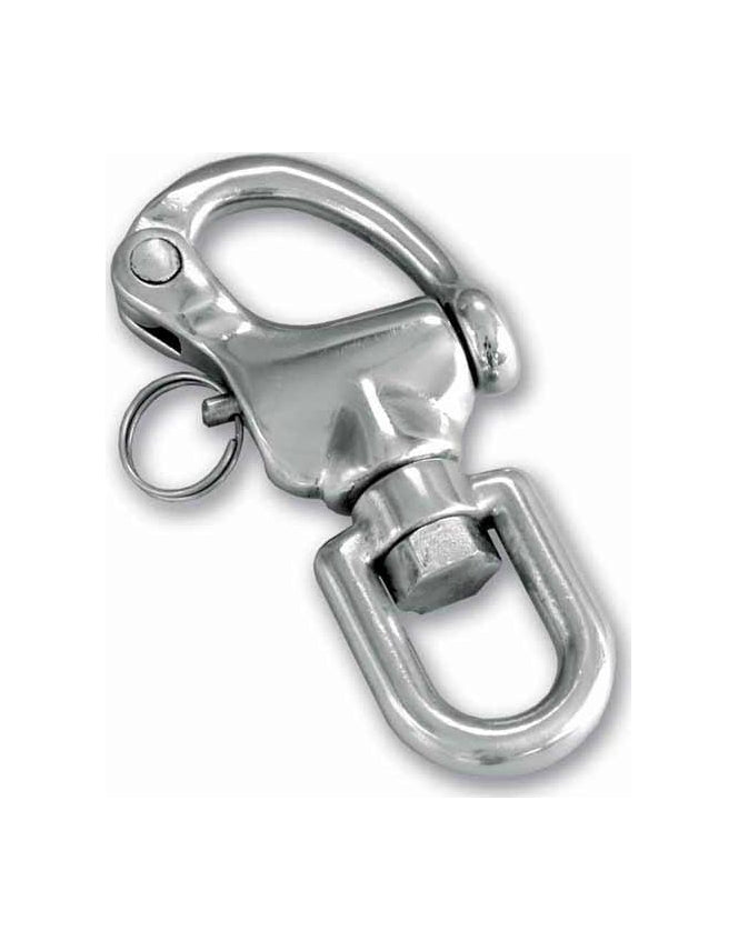 STAINLESS STEEL CARABINER WITH SWIVEL