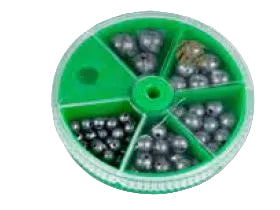 CAIXA DE CHUMBO ESFERICO