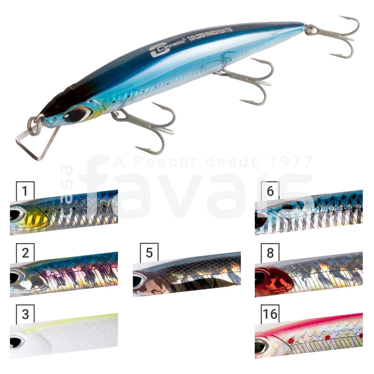 EXPLORER MINNOW SLIM 175F LURE